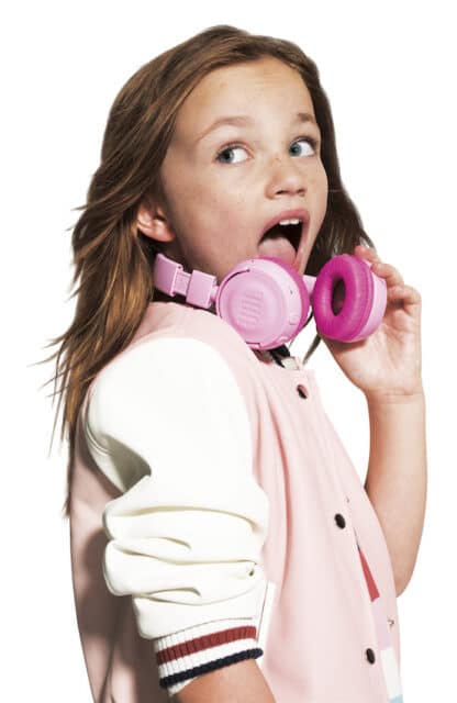 hörbert Bluetooth-Kopfhörer in Pink